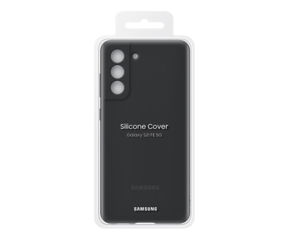 Etui do telefonów SAMSUNG Silicone Cover do Samsung S21 FE 5G Dark Gray